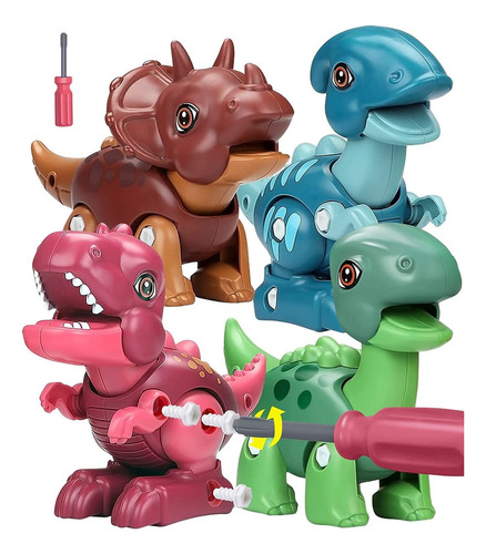 Juguetes De Dinosaurio Take Apart Para Niños Para Habi...