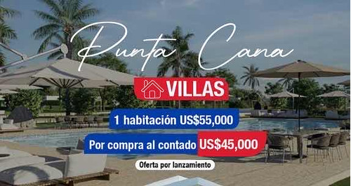 Villas En Punta Cana De 2 Habitaciones Desde Us$69,000