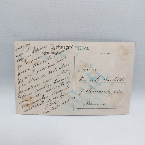 Antigua Postal Cerro Tronador Nahuel Huapi Longhi Mag 65368 (Usado)