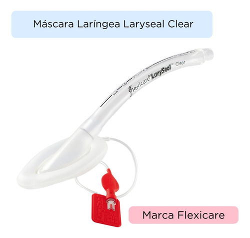 Máscara Laringea Flexicare Laryseal Clear Pvc 4