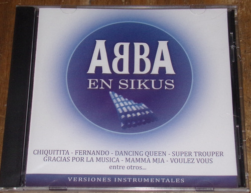 Abba En Sikus Instrumental Cd Nuevo Kktus