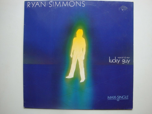 Ryan Simmons  Modern Talking Lucky Guy 12  Vinilo Alem 84 Mx