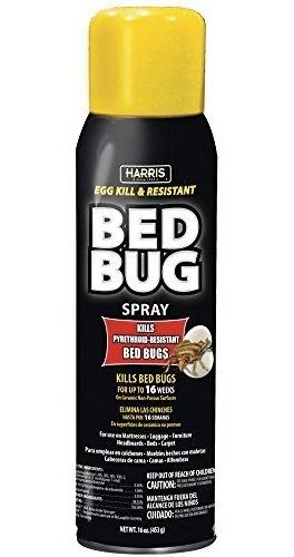 Harris Toughest Bed Bug Killer, Spray Aerossol De 16 Onças