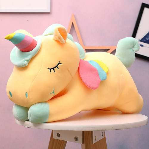 Lindo Unicornio Peluche Juguete Arcoíris Caballo Muñeca 60cm