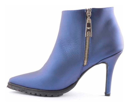 Imagen 5 de 6 de Botines De Mujer De Cuero Botas Viterbo - Ferraro