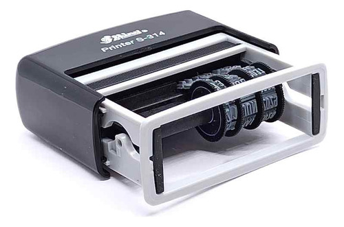 Carimbo Automático Datador Com Texto 25x10mm