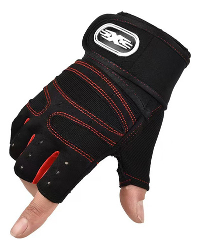 Guantes De Medio Dedo For Caminar Fitness