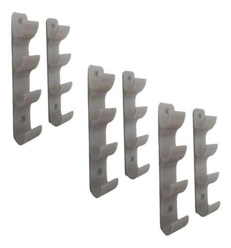 Soporte De Plumones Para Papelería, Mxbzm-003, 3 Pares, 13x2 Color Gris