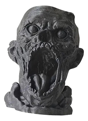 Plantador De Cabeza Aterradora, Estatua Negro
