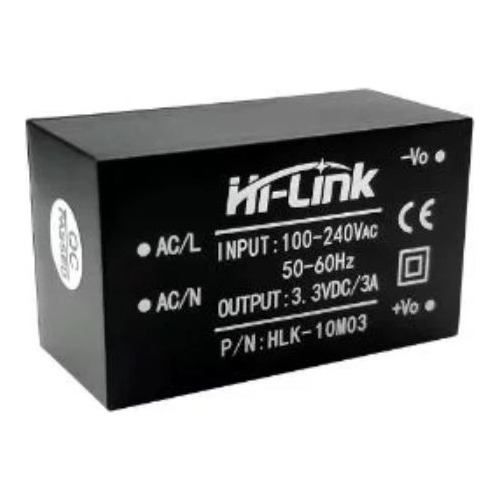 Conversor De Voltaje Hi-link Hlk-10m03 220/110vac 3vdc 3a