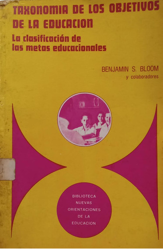 Bloom Taxonomía De Los Objetivos De La Educación 