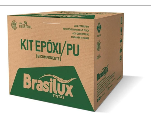 Primer Epóxi Cinza Claro C/endurecedor Kit 3,6l Brasilux