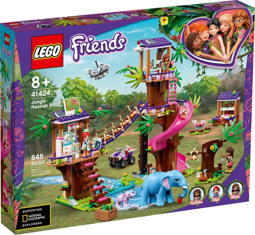 Lego Friends 41424 Base De Rescate En La Jungla