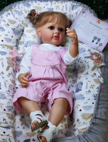 Bebe Reborn Original Vinilo Completo Isabela Doll
