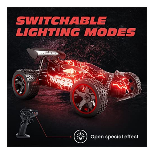 Juguete A Control Remoto Tecnock Buggy Rojo1