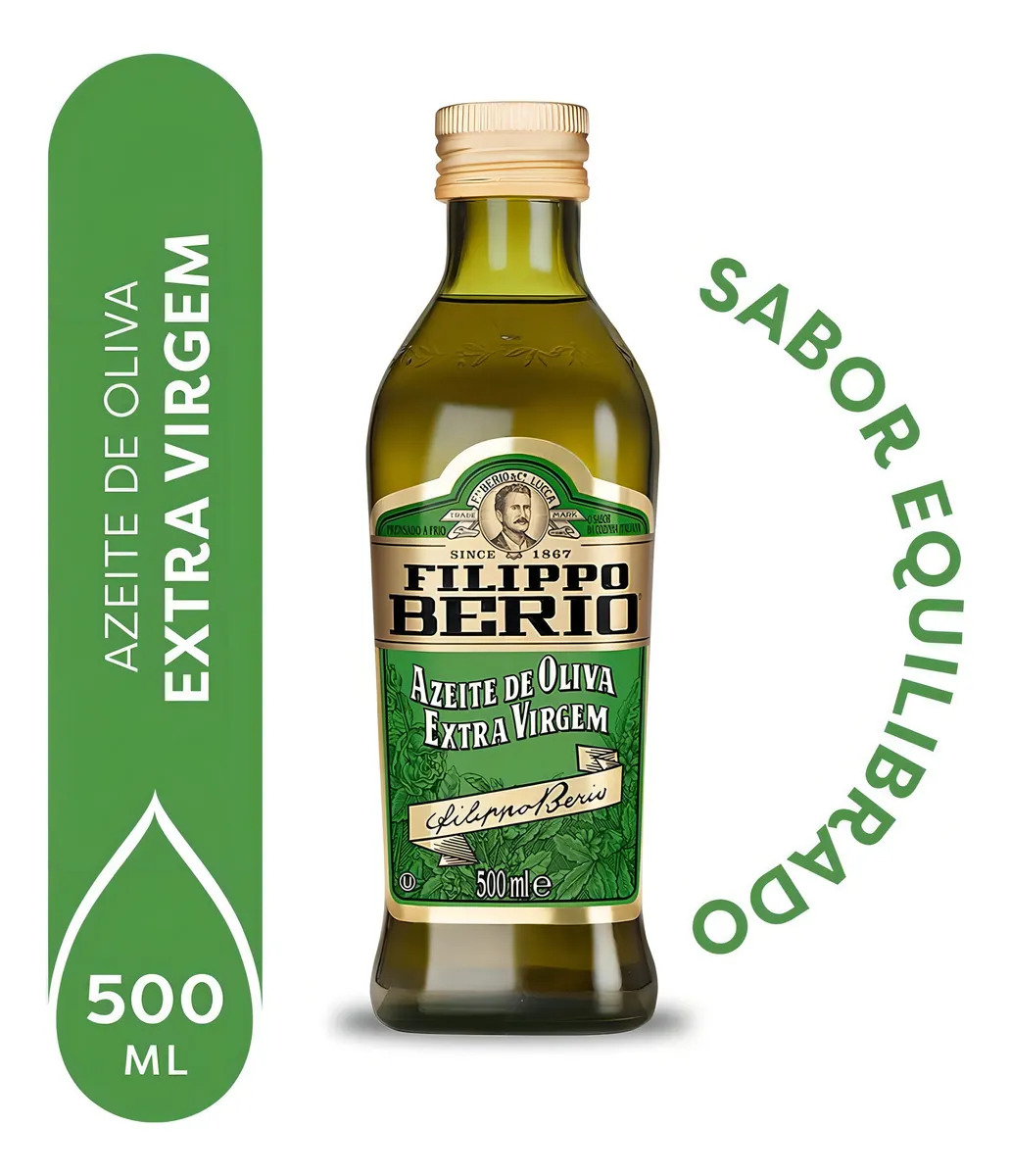 Azeite Italiano de Oliva Extra Virgem Filippo Berio 500ml