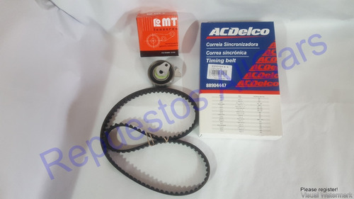 Correa Acdelco Y Tensor Distribucion Chevrolet Corsa 1.6 8v