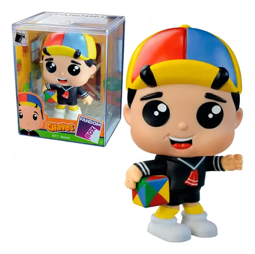 Quico Fandom Box Boneco Turma Do Chaves Caixa Decorativa
