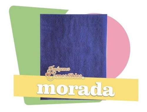 Hojas De Arroz De Colores Paquete Con 5 Hojas #2
