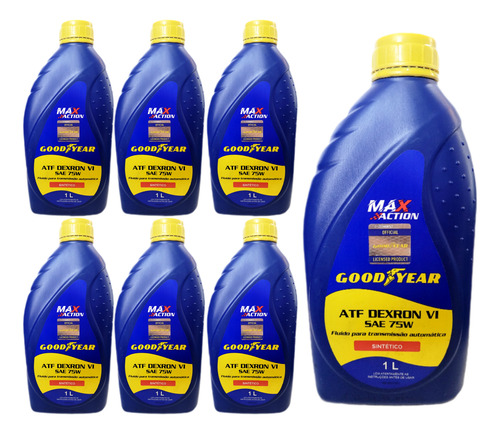 Kit 7l Oleo Caixa Marcha Automatica Volvo V40 V60 V70 V50