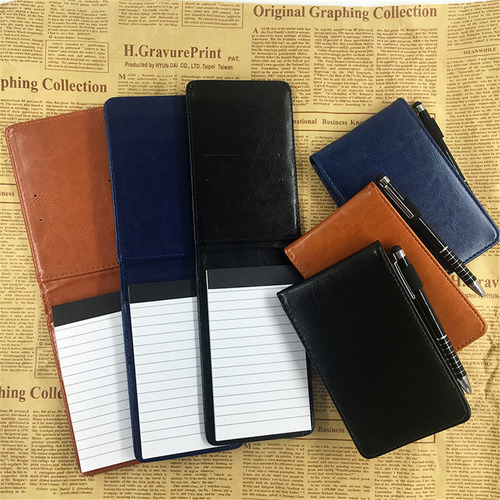 Pu Pocket Memos Memorandos Diários Work A7 Daily Business Bo