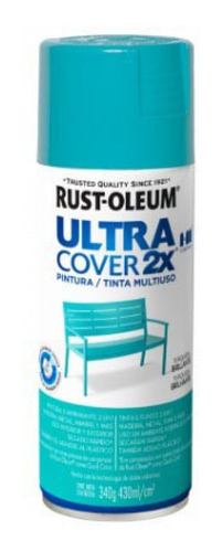 Pintura En Spray Turquesa Brillante 340gr 2x Rust Oleum