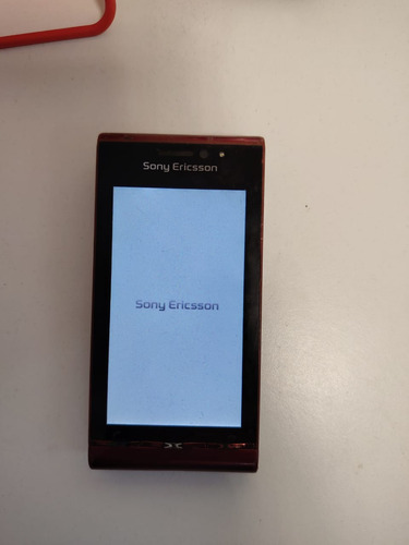 Sony Ericsson U1a (satio) Telcel (detalle Leer Descripcion!! Rojo (Usado)