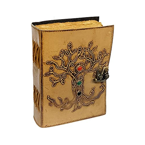 Cuaderno De Cuero, Árbol De Vida Hermoso Cuaderno De T...