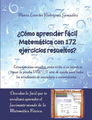 Libro: ¿cómo Aprender Fácil Matemática Con 172 Ejercicios Re