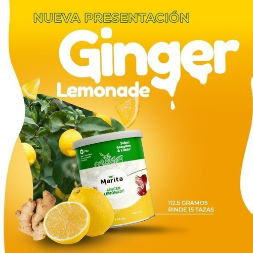 Ginger Drink Limonada De Te Cafe Jengibre Marita Adelgazante
