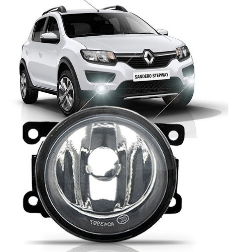 Farol Milha Auxiliar Renault Sandero Stepway 2015 2016 2017