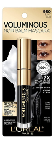 L´oréal Paris Voluminous Noir Balm Mascara 7.7 Ml