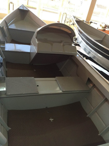 Imagem 8 de 12 de Lancha De Aluminio Plus 500 + 30 Hp Mh Mercury