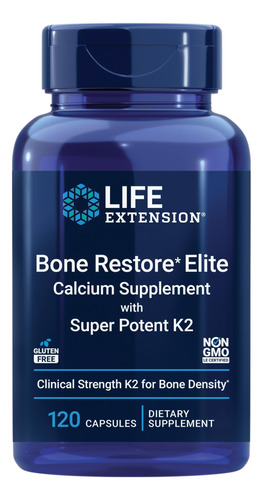 Suplemento Life Extension Bone Restore Elite Con Super Poten