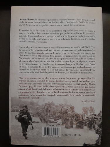 El Día D - Antony Beevor - Crítica