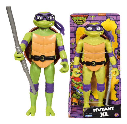 As Tartarugas Ninja Boneco Donatello Tamanho Xl 23cm