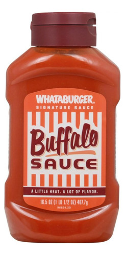 Whataburger Salsa Buffalo Importada Usa De 467g