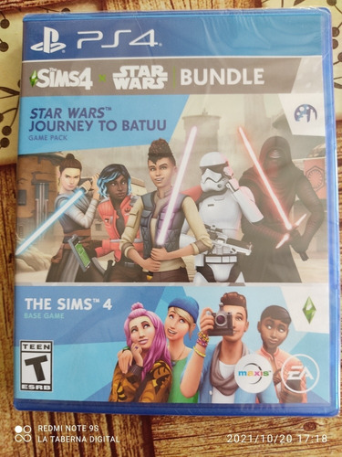 Sims 4 Star Wars Bundle Ps4 Físico Nuevo Sellado