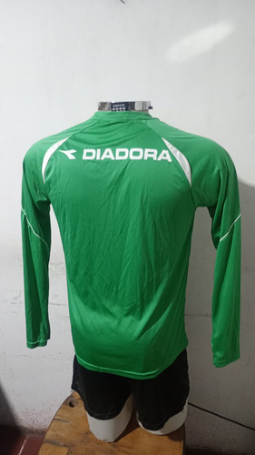 Camiseta De Arbitro Sadra Diadora Original Legitima Verde (Usado)