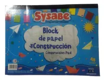 Comprar Block Cartulina De Construcción Sysabe ( 48 Hojas )