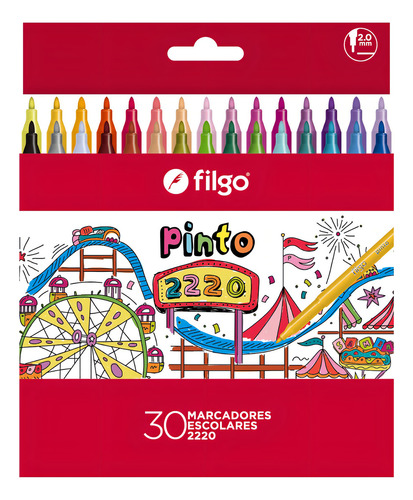 Marcadores Escolares X30 Filgo Swcm-30