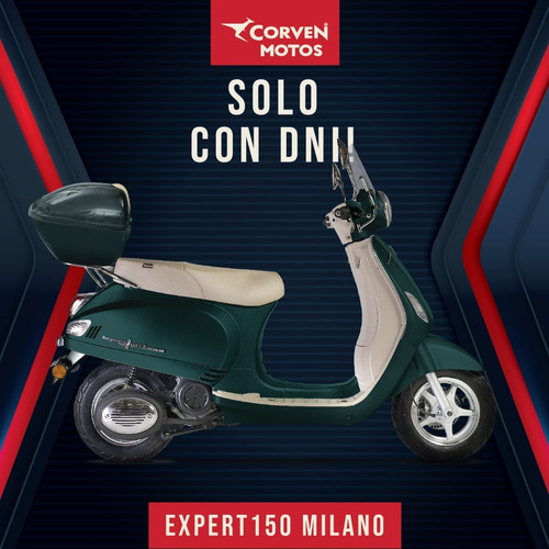 Imagen 1 de 17 de Corven Expert 150 Milano Solo Con Dni - Unicomoto Canning