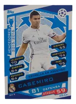 Comprar Carta Casemiro Champions League 2016-2017