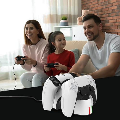 Base De Carga X2 Para Control Joystick Mando Dualsense Ps5