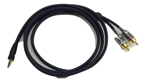 Imagen 1 de 7 de Cable De Audio Auxiliar Plug 3.5 A Rca Estereos Planet Waves