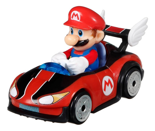 Juguete Fundido A Presión Hot Wheels Mariokart Mario Wild Wi