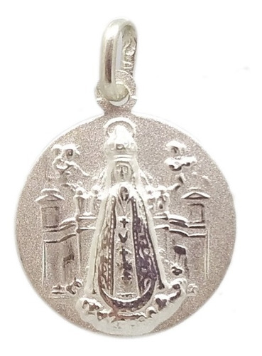 Medalla Virgen De Itatí - Plata 925  - Grabado - 20mm