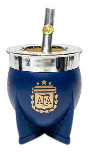 Mate Pampa Seleccion Argentina Campeon Afa Bombilla Pettish 