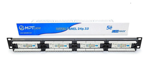 Patch Panel 24 Portas Cat5e Lan Maxx Mpt Homologado