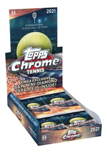 Caja Lite De Tenis Cromada Topps 2021